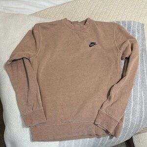 Tan Nike crewneck!